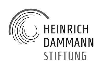 Heinrich Dammann Stiftung Logo Graustufen